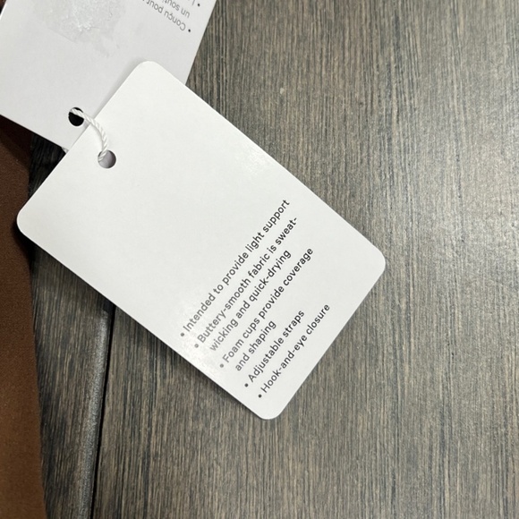 Lululemon NWT In Alignment Bra *Light Support, D–G Cups Java - Picture 8 of 10